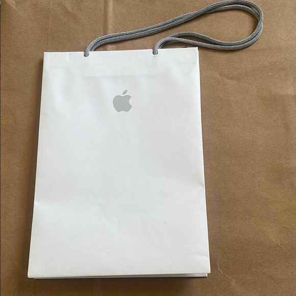Apple White Shopping Bag - Picture 2 of 6